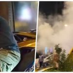 Peminat sempat selfie dengan kereta mewah Syamsul sebelum berasap 9 terbakar sol