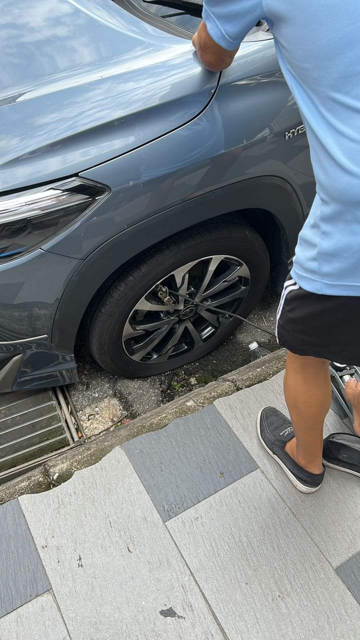 Calon PH Rawang dakwa kereta sengaja dipancitkan oleh pihak tidak bertanggungjawab 1 WhatsApp Image 2023 07 31 at 9.54.46 PM