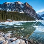 the canadian rockies winter reflections